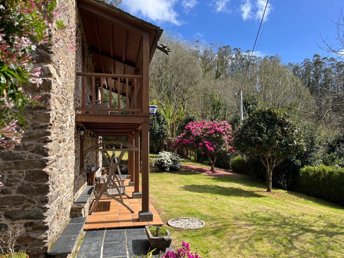 Casa Rural O Vilar Mera de arriba Bagian luar foto