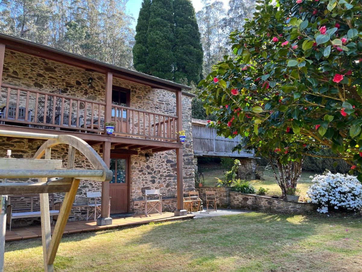 Casa Rural O Vilar Mera de arriba Bagian luar foto