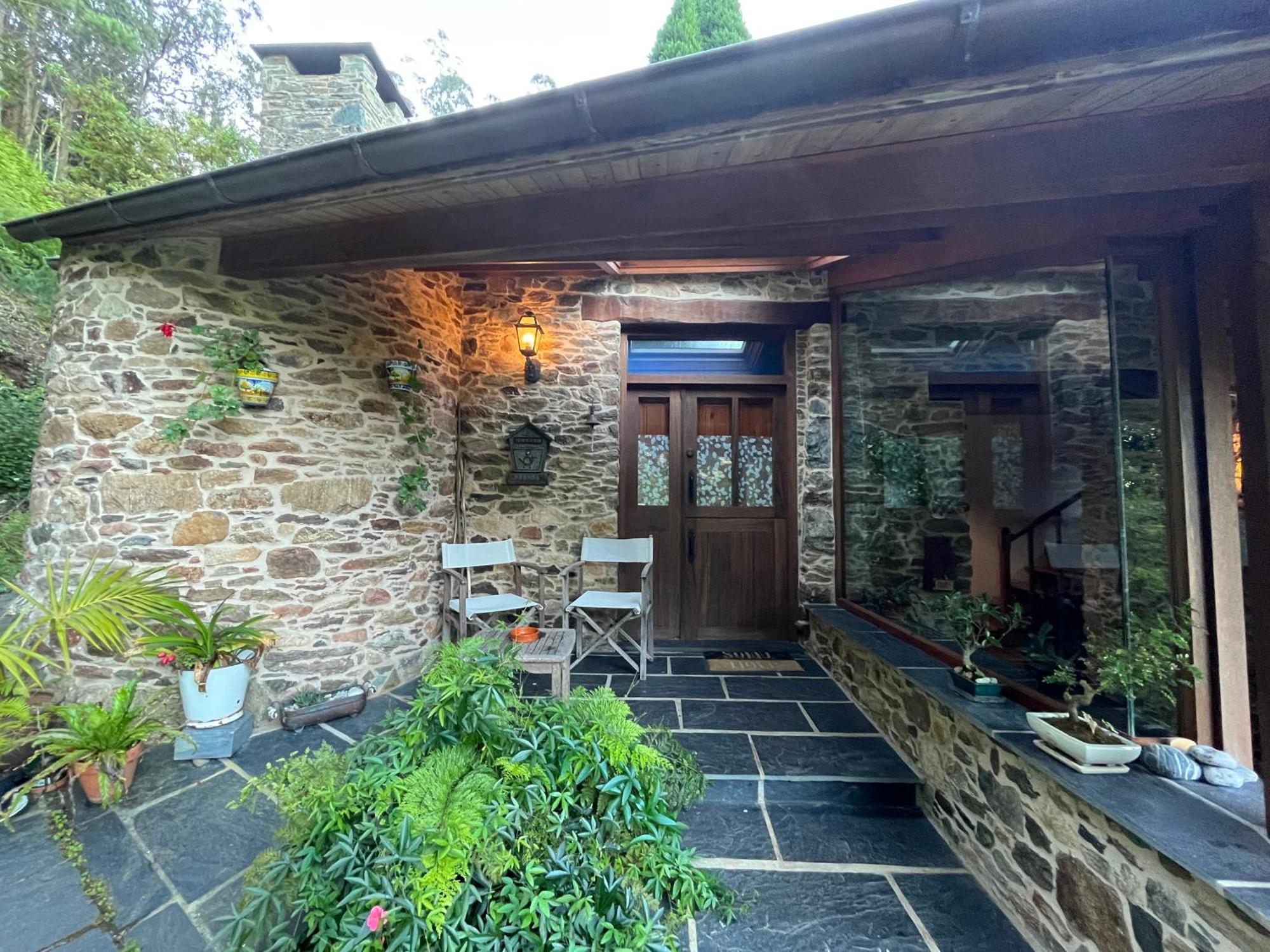 Casa Rural O Vilar Mera de arriba Bagian luar foto