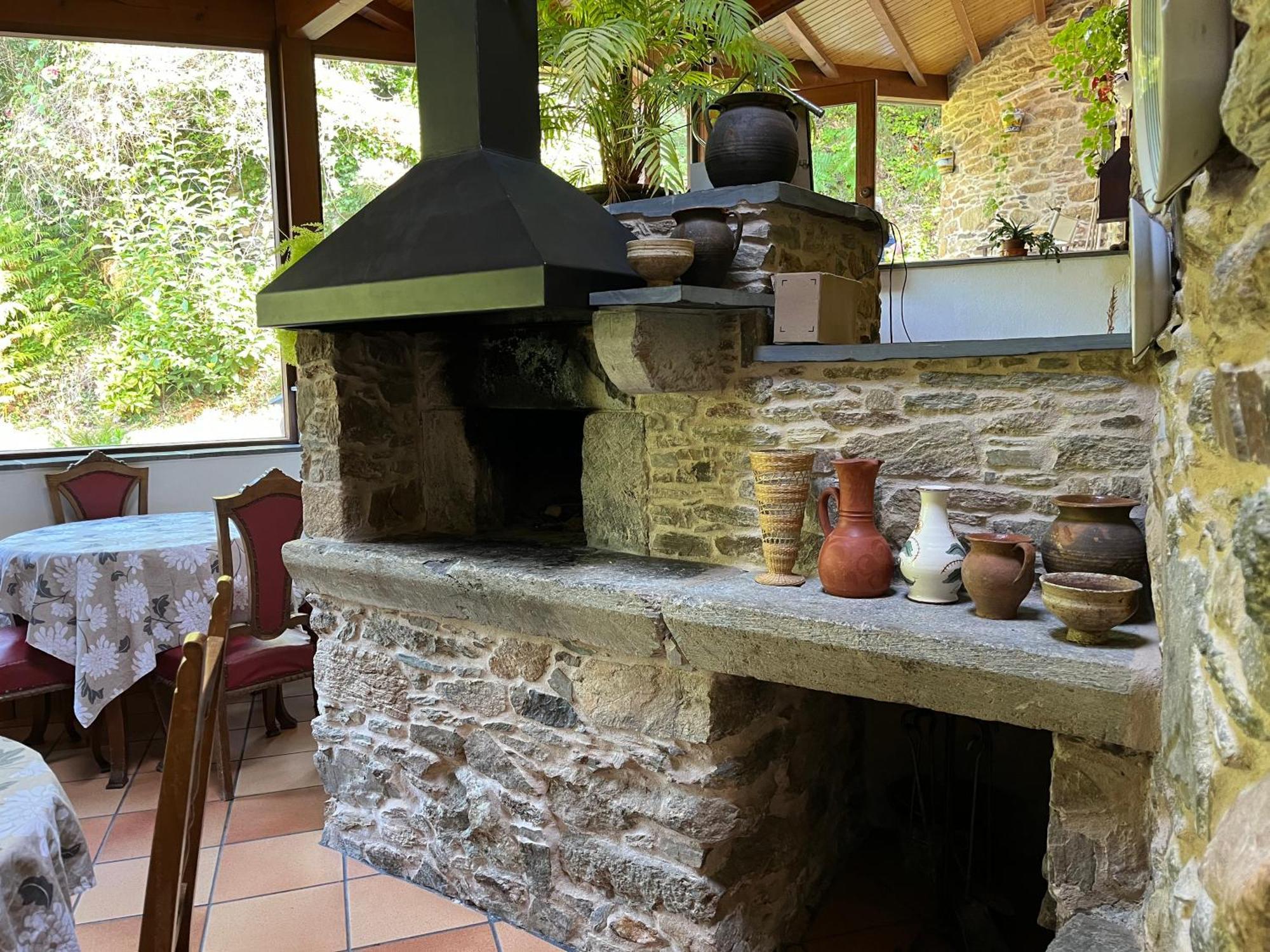 Casa Rural O Vilar Mera de arriba Bagian luar foto