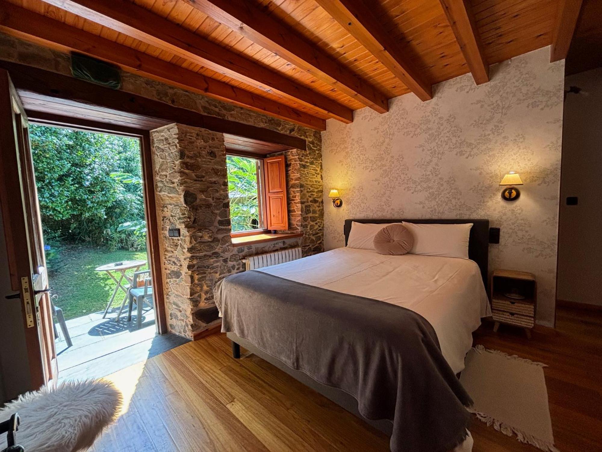Casa Rural O Vilar Mera de arriba Bagian luar foto
